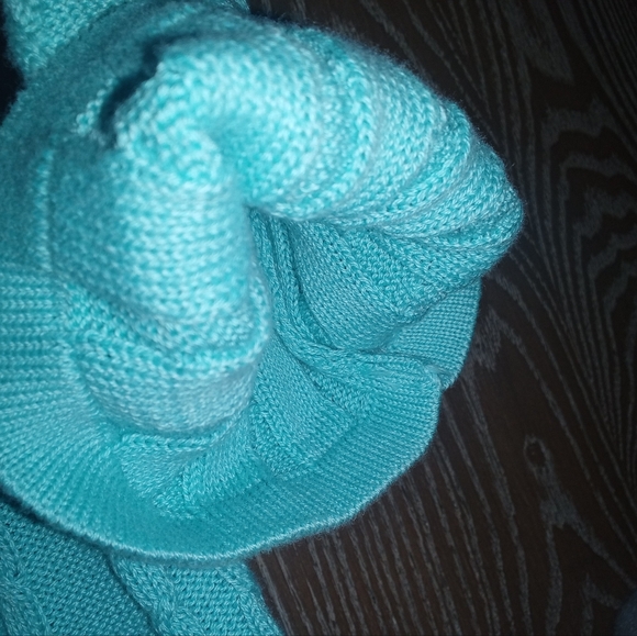 Croft & Barrow Mint Green Cable Knit Button Up Cardigan Sweater.Sz Women XL NWOT - Picture 14 of 16